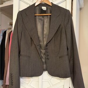 The Limited Charcoal Blazer